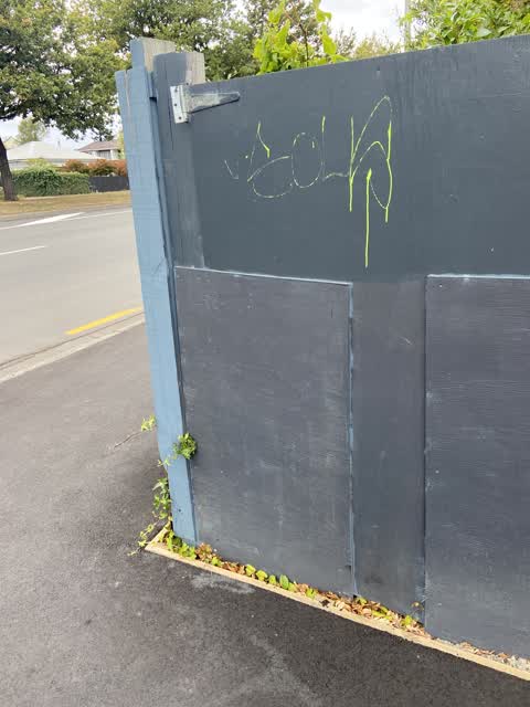 Graffiti, a report photo