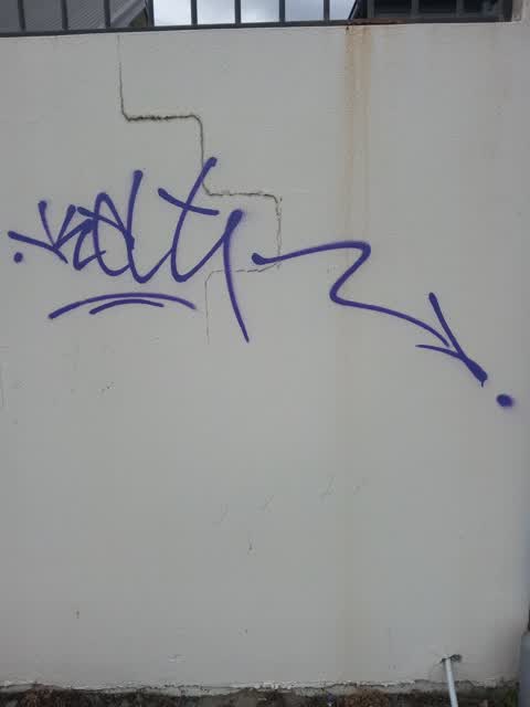 Graffiti, a report photo