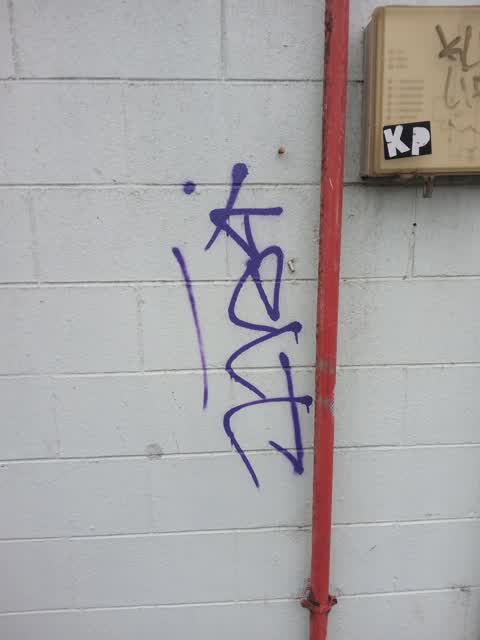 Graffiti, a report photo