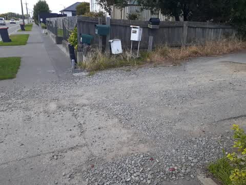 Roading/Streets, a report photo