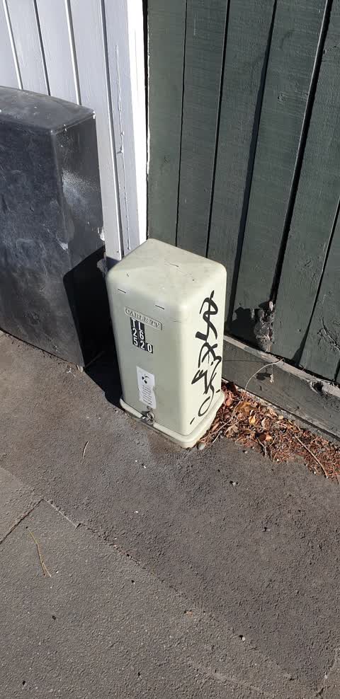 Graffiti, a report photo