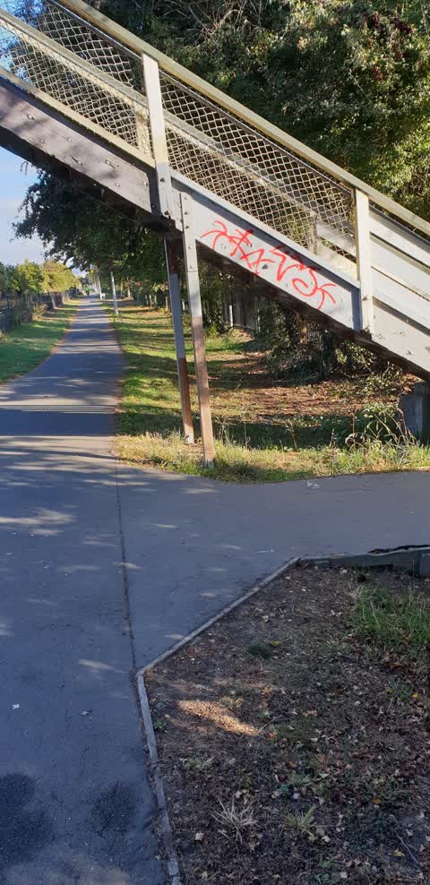 Graffiti, a report photo