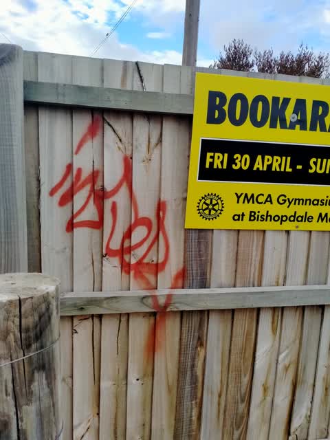 Graffiti, a report photo