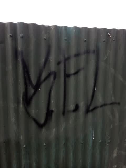 Graffiti, a report photo