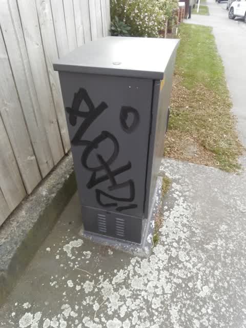 Graffiti, a report photo