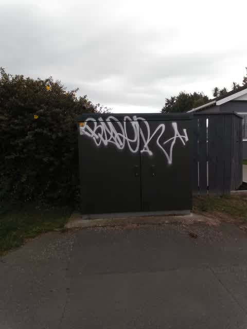 Graffiti, a report photo