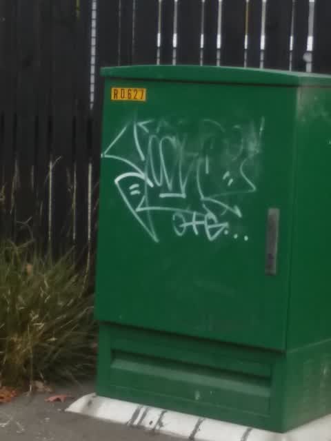 Graffiti, a report photo