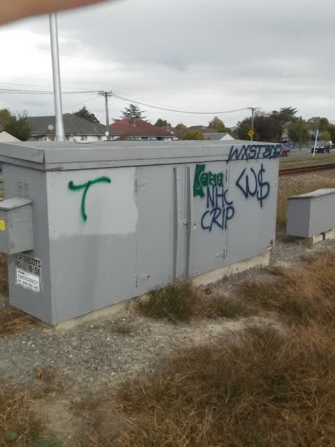 Graffiti, a report photo