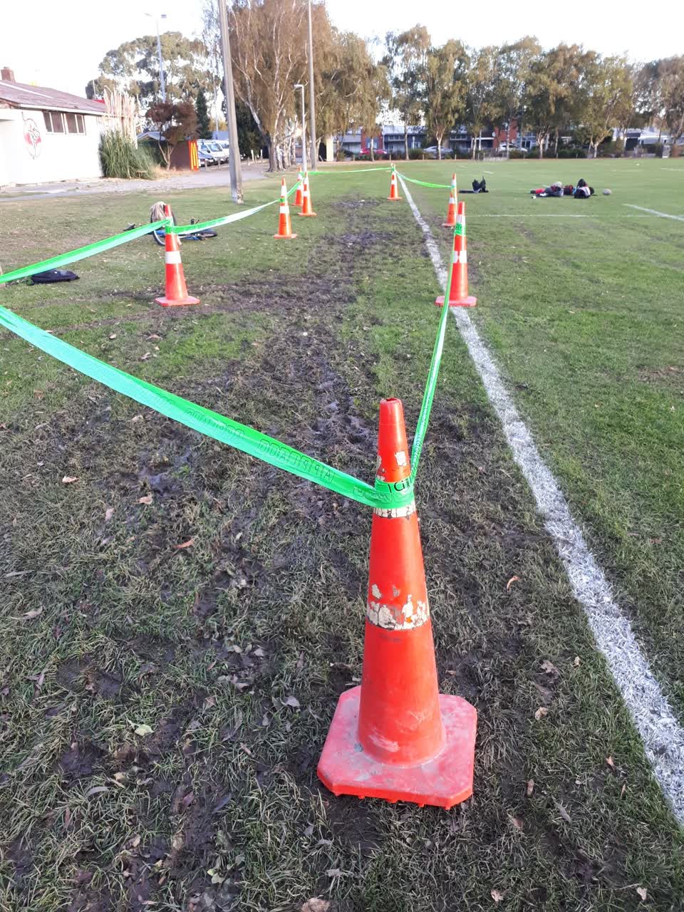 The photograph attached to this parks report