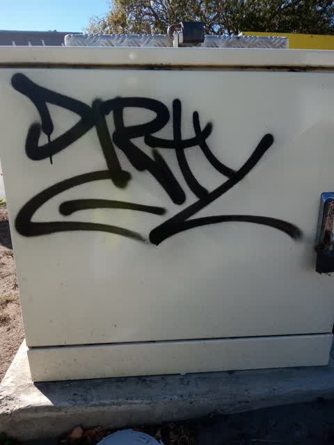 Graffiti, a report photo