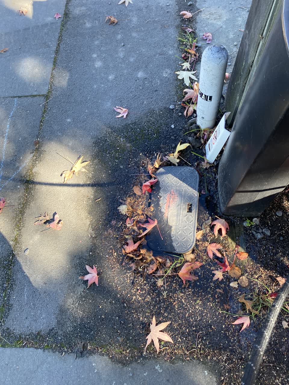 The photograph attached to this water supply report