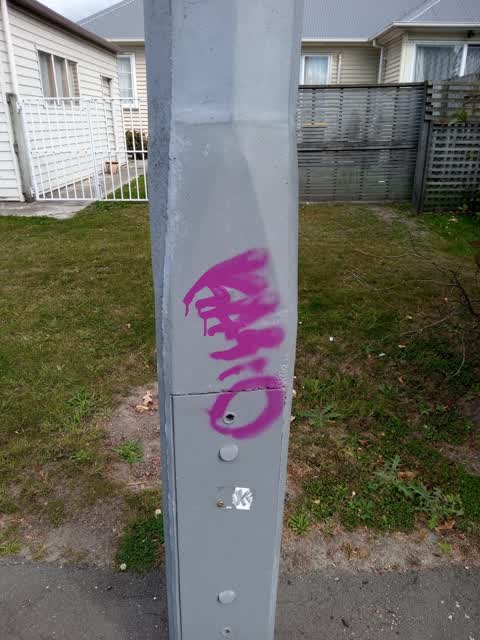 Graffiti, a report photo