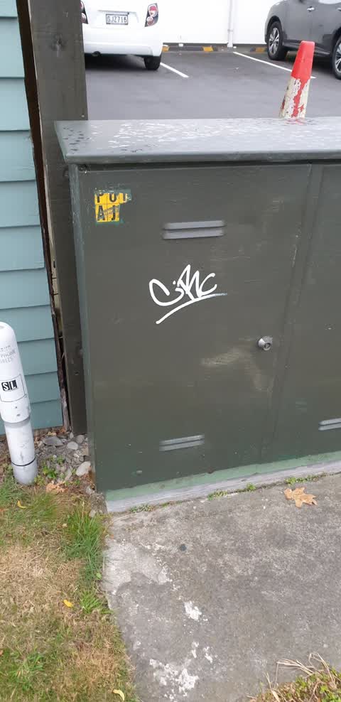Graffiti, a report photo