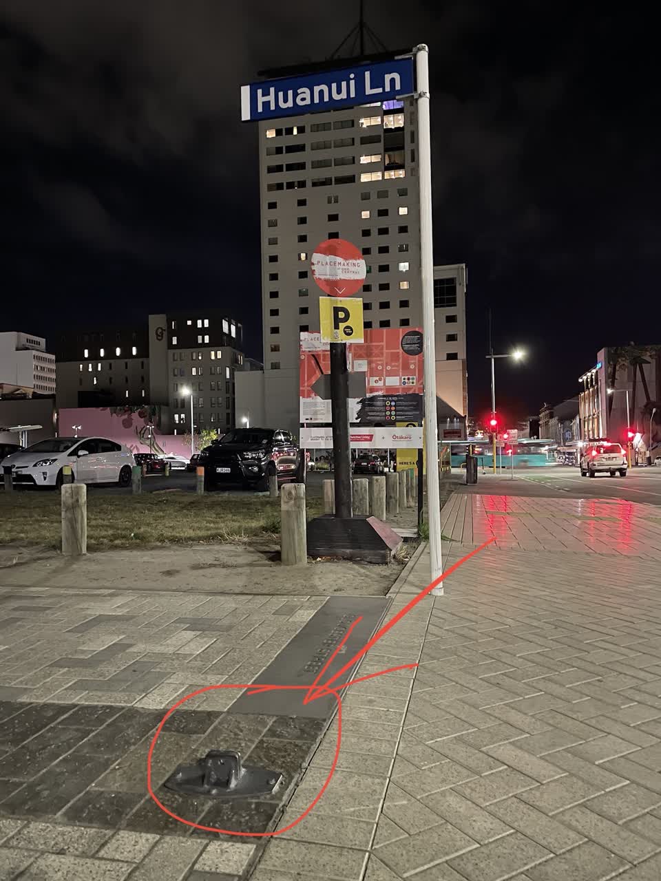 The photograph attached to this parks report