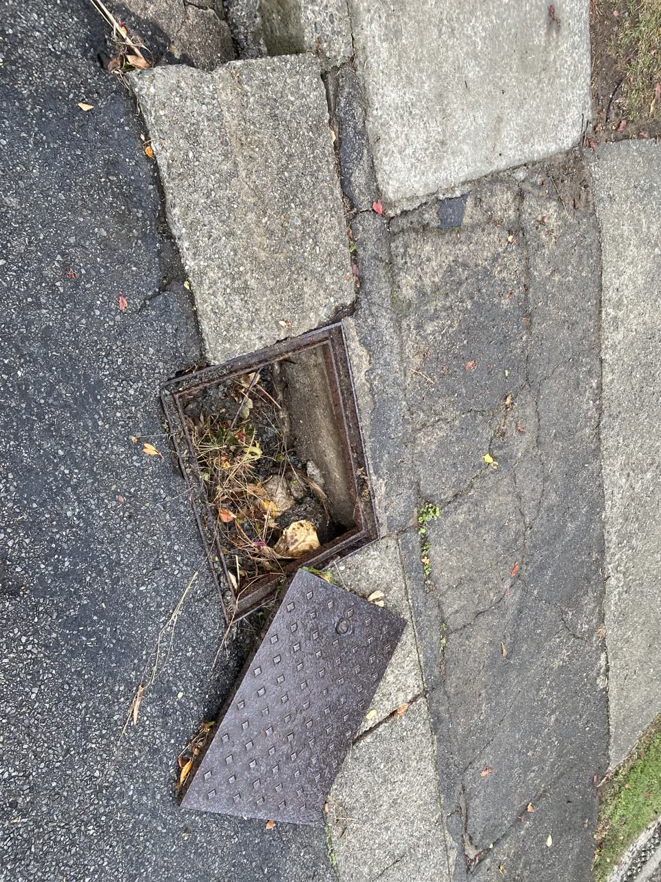 The photograph attached to this wastewater/stormwater report