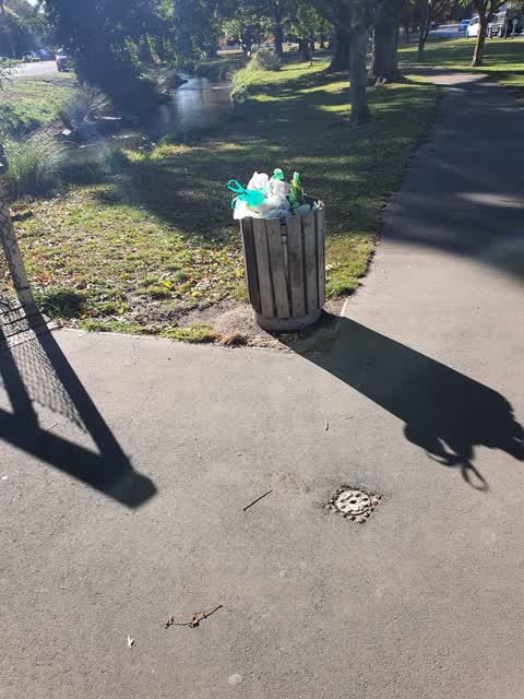 Rubbish/Recycling, a report photo