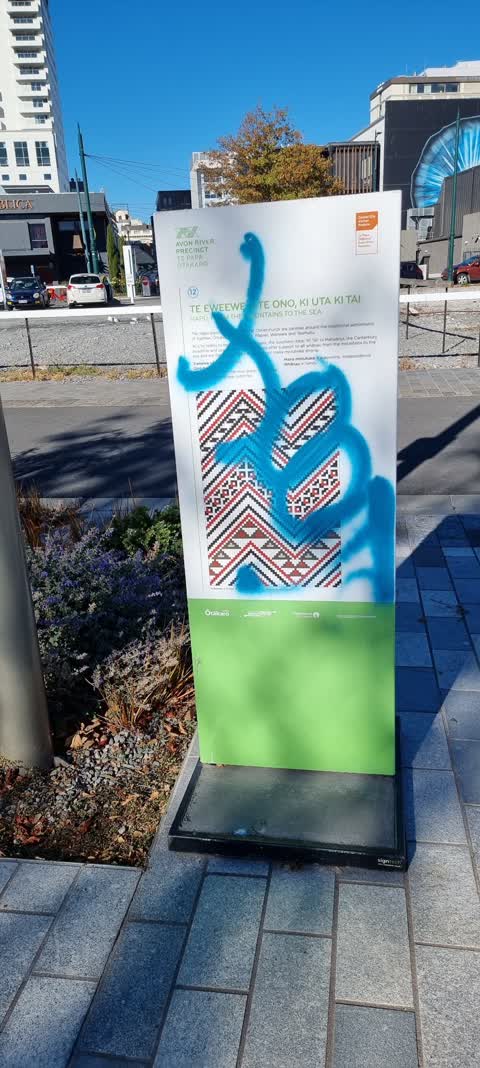 Graffiti, a report photo