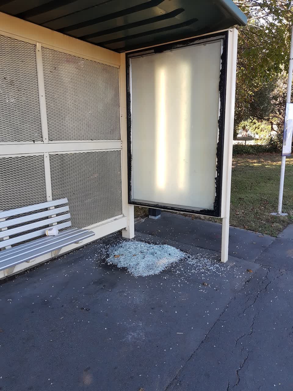 The photograph attached to this water leak report