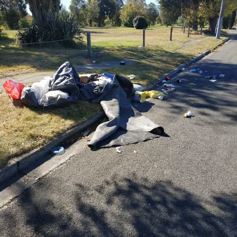 Rubbish/Recycling — a report photo