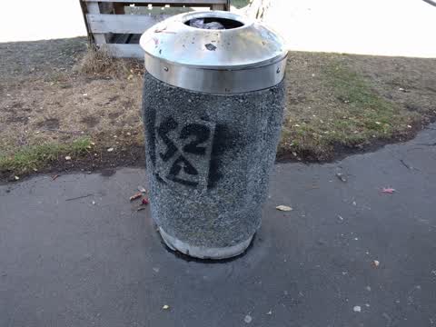 Graffiti, a report photo