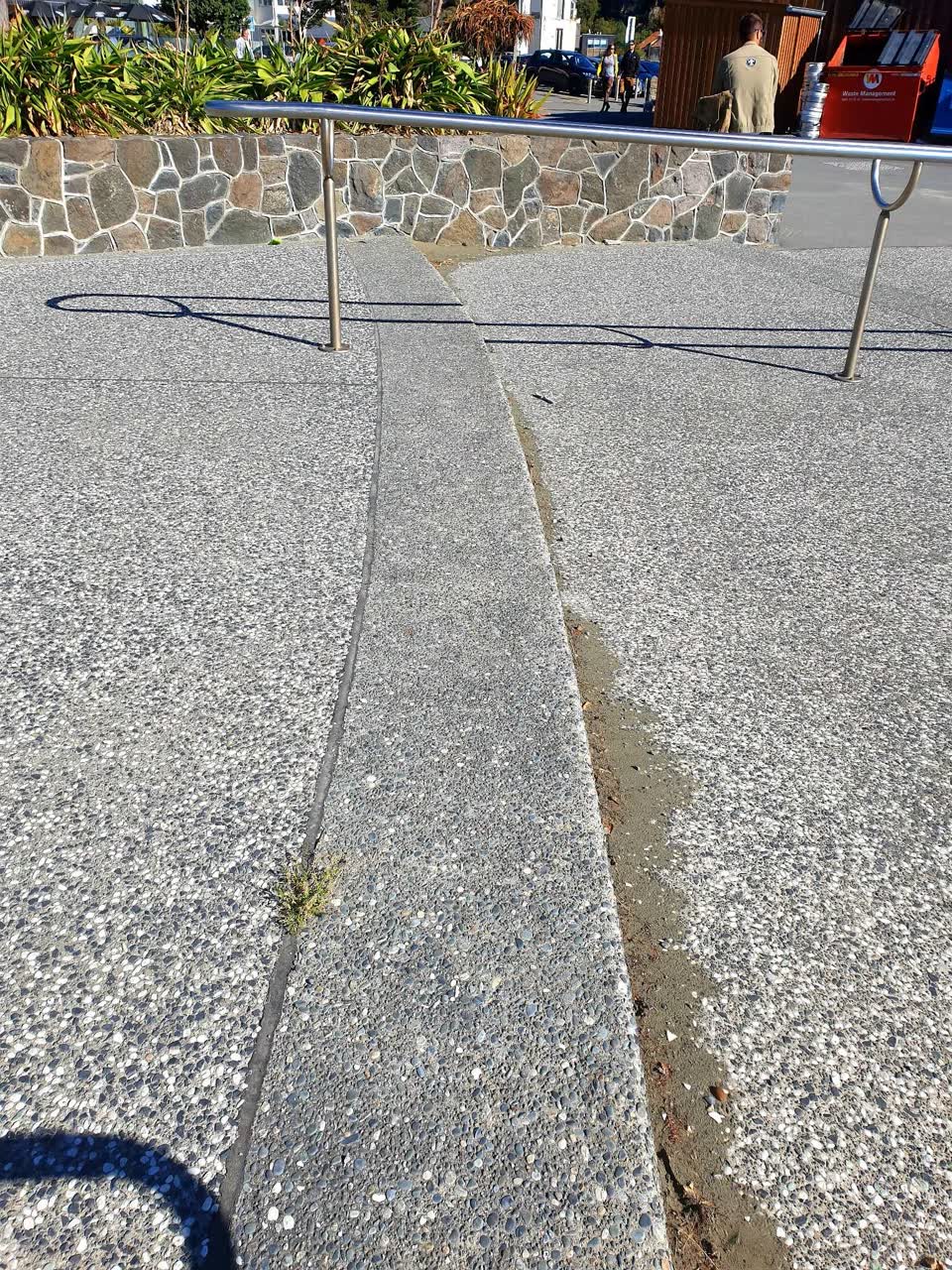 The photograph attached to this parks report