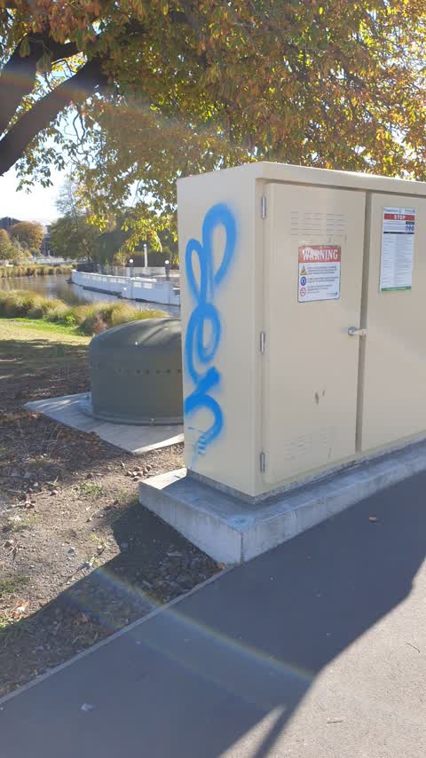 Graffiti, a report photo