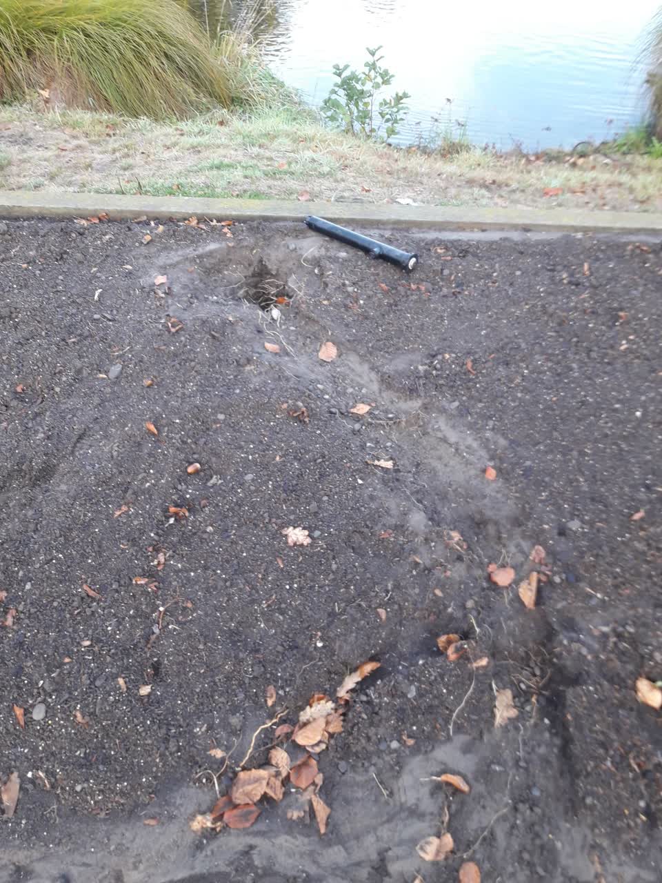 The photograph attached to this parks report