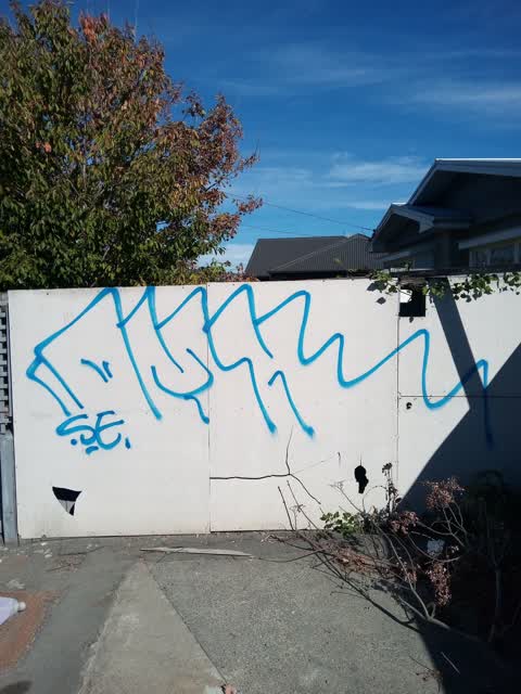 Graffiti, a report photo