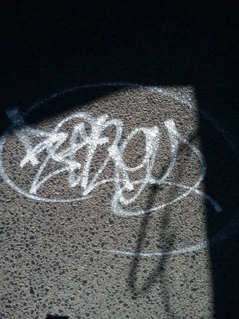 Graffiti, a report photo