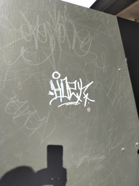 Graffiti, a report photo