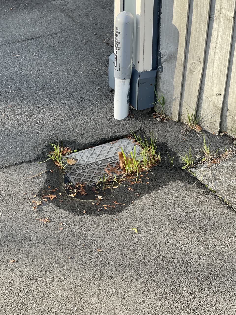 The photograph attached to this water supply report