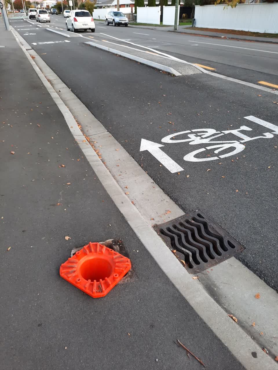 The photograph attached to this wastewater/stormwater report