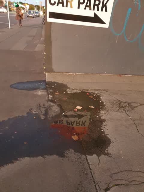 Water Leak, a report photo