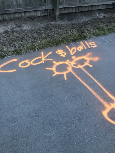 Graffiti, a report photo