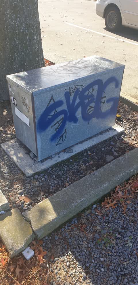 Graffiti, a report photo