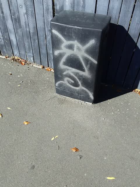Graffiti, a report photo