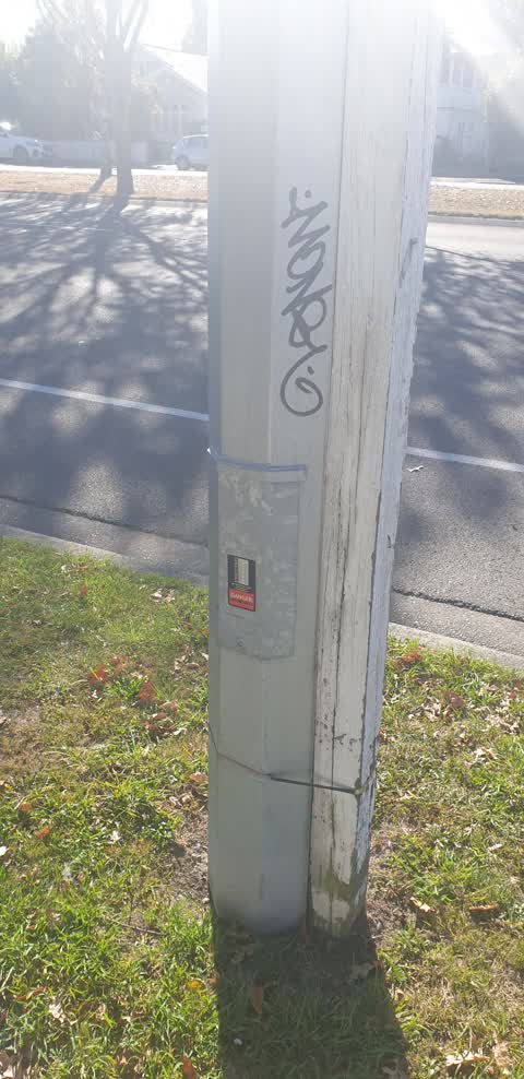 Graffiti, a report photo