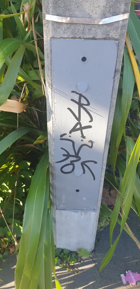 Graffiti, a report photo