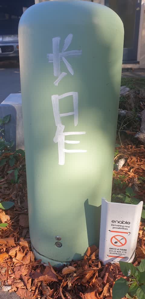 Graffiti, a report photo