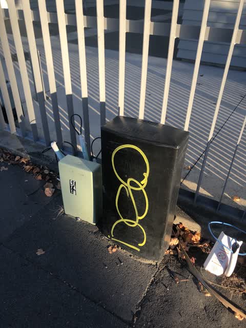 Graffiti, a report photo