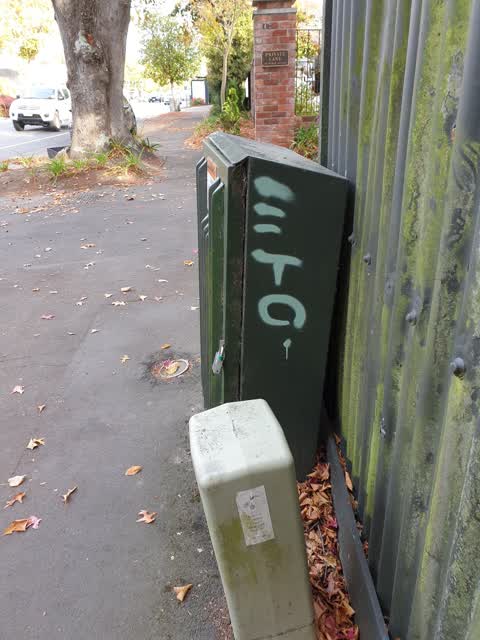Graffiti, a report photo