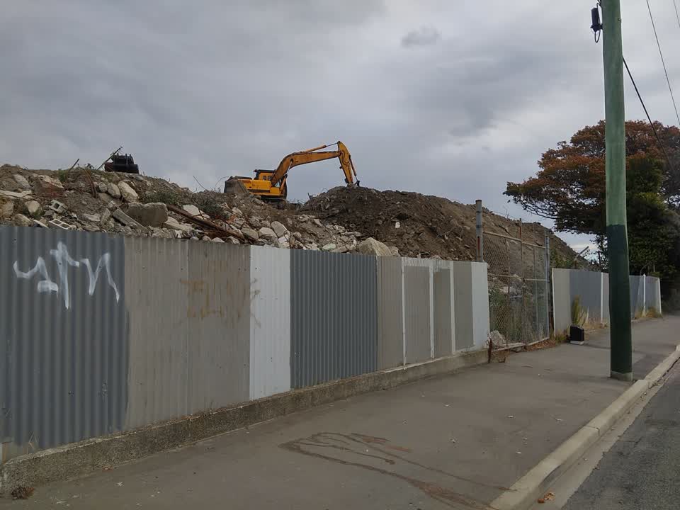 The photograph attached to this wastewater/stormwater report