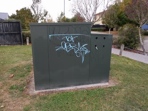 Graffiti, a report photo