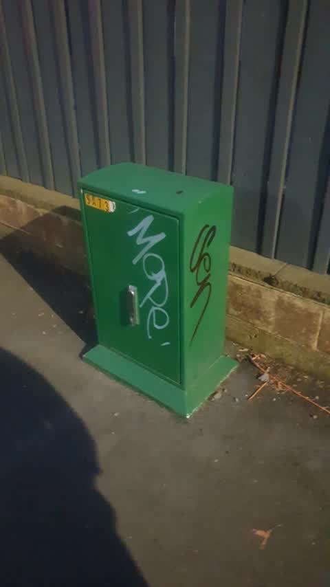 Graffiti, a report photo