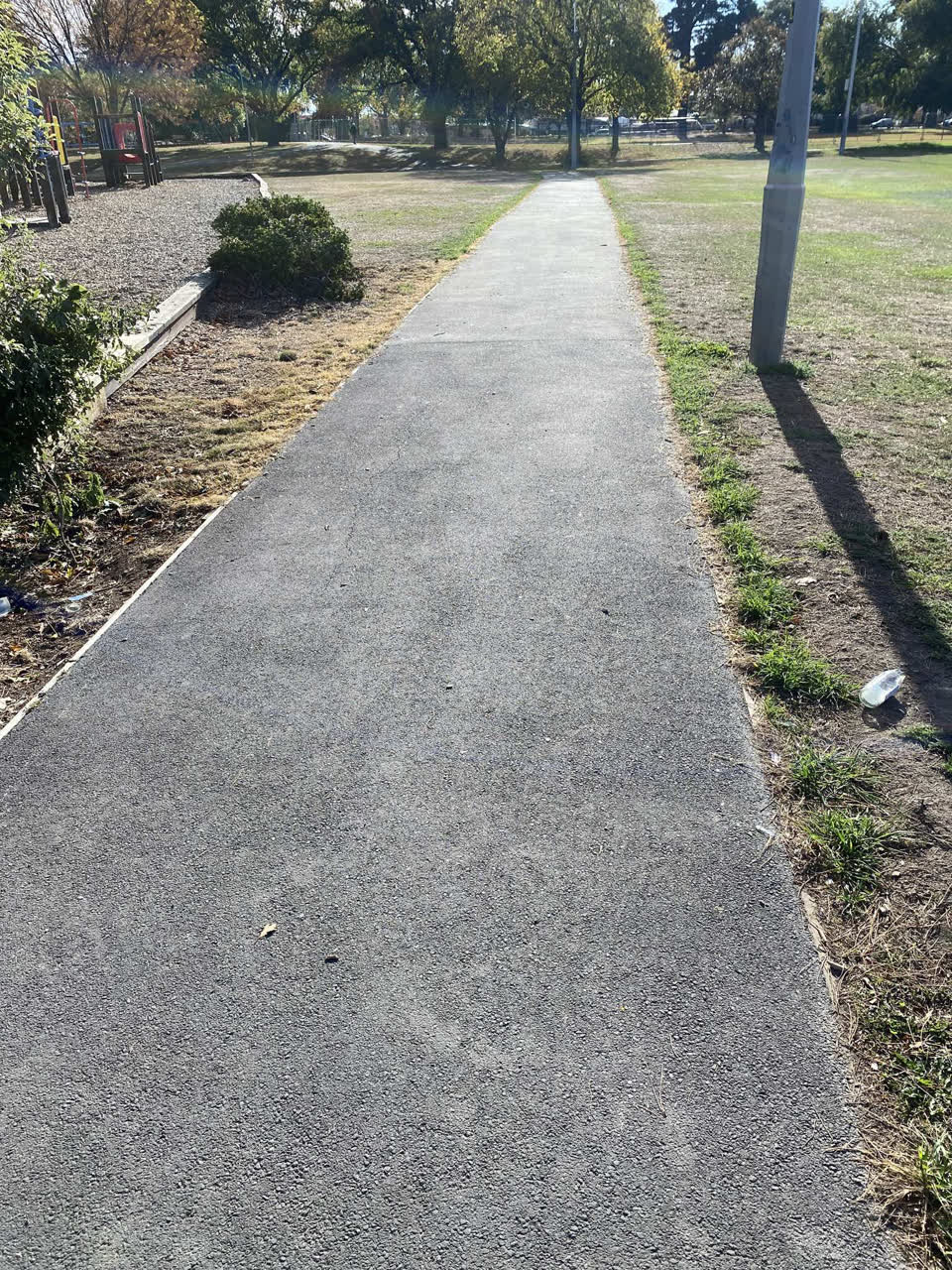 The photograph attached to this parks report