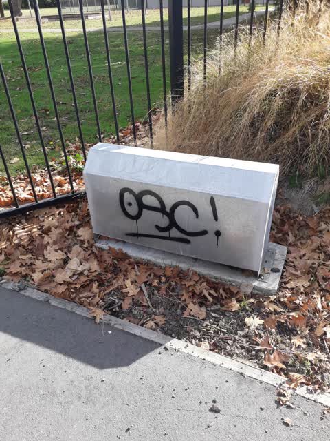Graffiti — a report photo