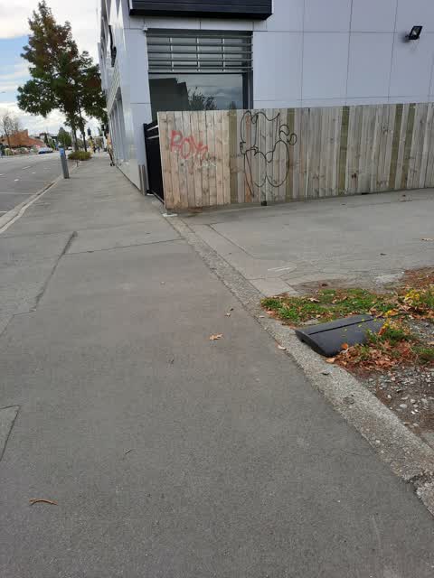 Graffiti, a report photo