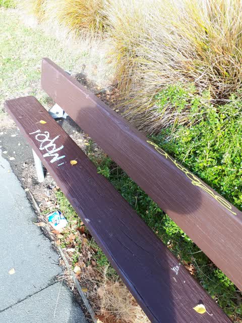 Graffiti, a report photo