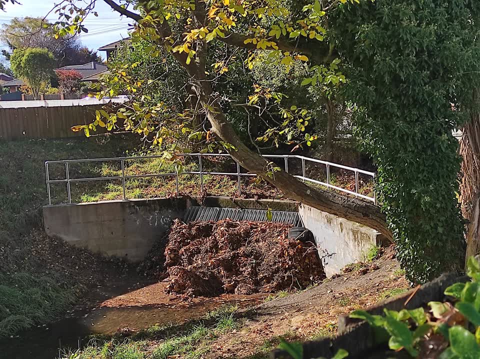 The photograph attached to this wastewater/stormwater report