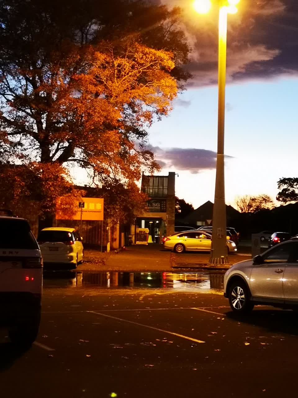 The photograph attached to this flooding report